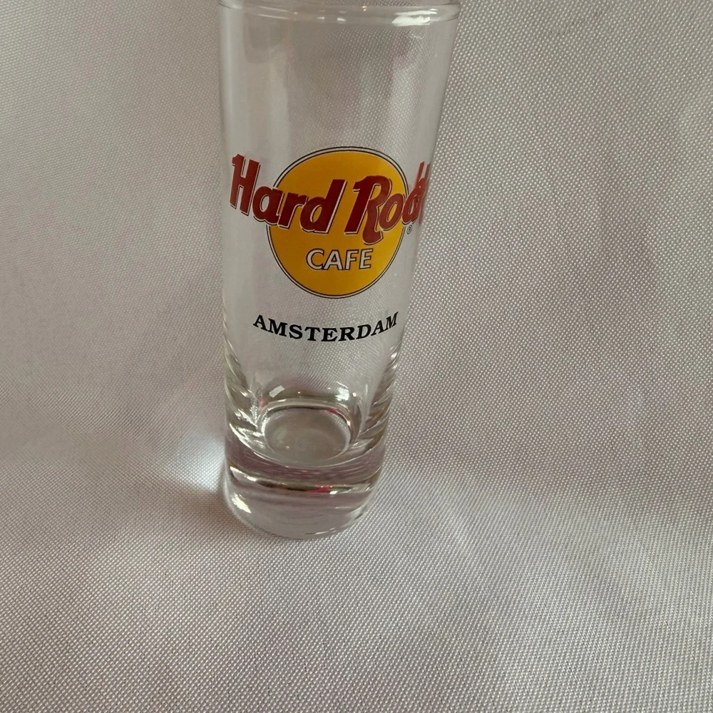 Hard Rock Cafe Amsterdam 4” Tall Shot Glass